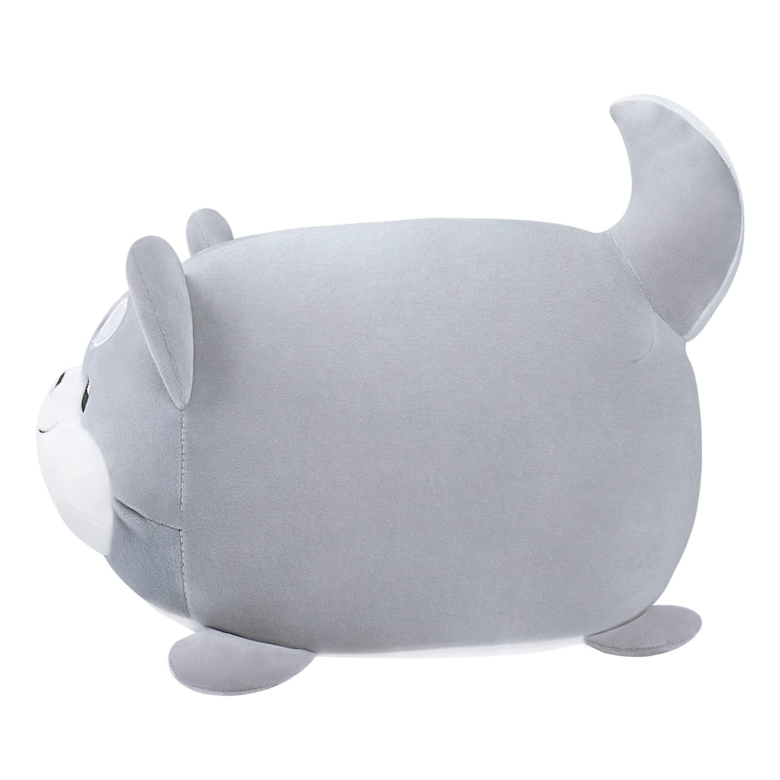 Auspicious Beginning 20' Husky Stuffed Animal Throw Pillow, Huskies Chubby Anime Pillow, Kawaii Plush Stuff Animal, Big Plushie