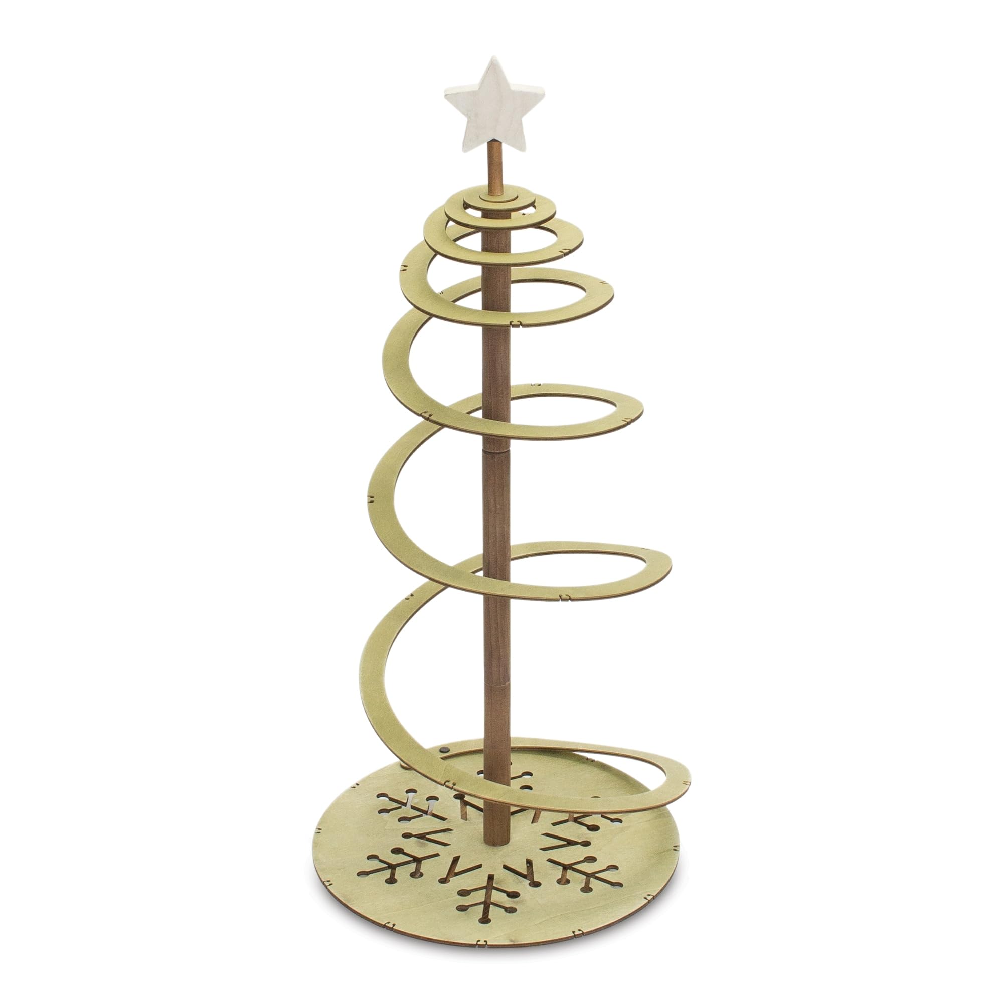 Melrose 28' Green Spiral Pine Tree Christmas Decoration