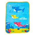 Franco Baby Shark Kids Bedding Super Soft Silk Touch Throw, 40 In X 50 In, (Official Licensed Product)