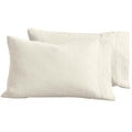 Baloo Linen 100% Pillowcases 20   X36    King Set Of 2, Cooling Pillow Cases, Fits King Pillows, Luxury Threads Count 100% Linen