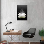 Lotus Flower Canvas Prints Wall Art Floral Blossom Pictures For Modern Wall Decor Artwork Spirtual Meditation Prints On Canvas W
