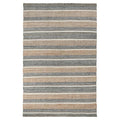 Kosas Home Elodie 108X144 Handwoven Jute & Wool Area Rug In Natural Blue