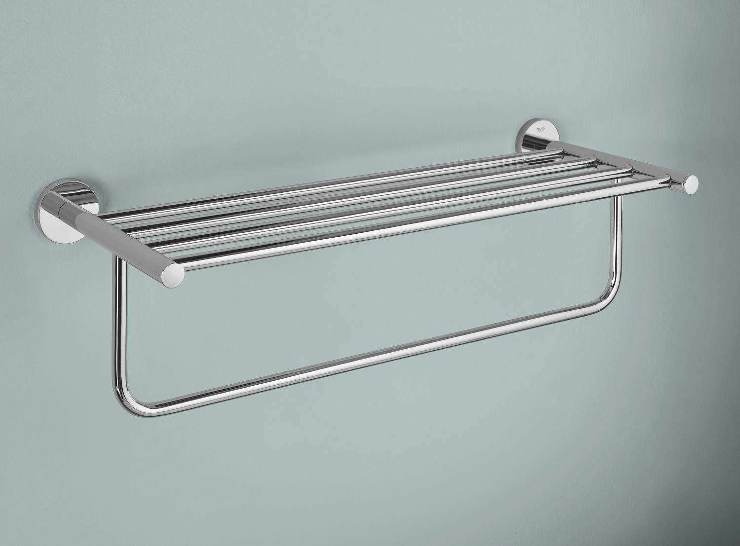 Grohe 40462001 Baucosmopolitan Multi-Towel Rack 510Mm, Polished Chrome