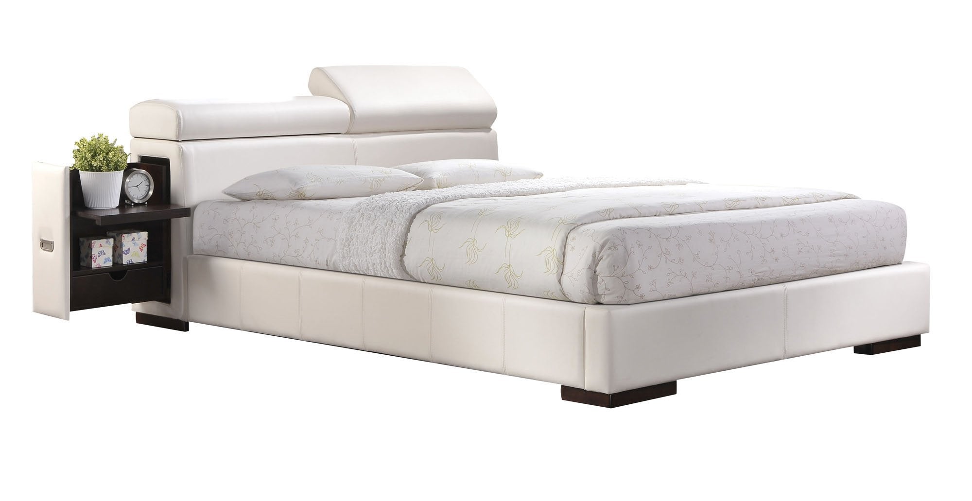 Acme Manjot King Bed in White