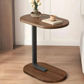 HEMOVIA Side Table Stands Couch Side, Swivel TV Tray Table, CShaped End Table, Small Center Table for Home Office for Bedroom, 