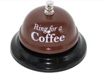 Desk Call Bell Ring For Service Great Fun Creative Novelty Gag Party Gift (Ring For A Coffee)