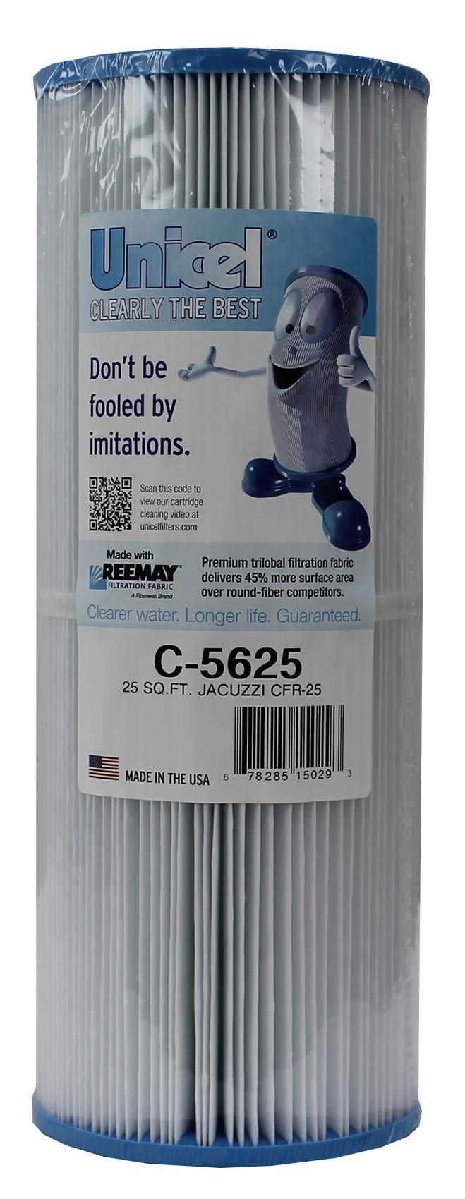 Unicel Spa Replacement Cartridge Filter 25 Sq Ft Jacuzzi (Open Box)