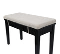 Loveboat Washable Bench Cushion, Non-Slip Bench Pad For Shoe Storage, Window, Piano, Dining 48'X12'X2' Milky White