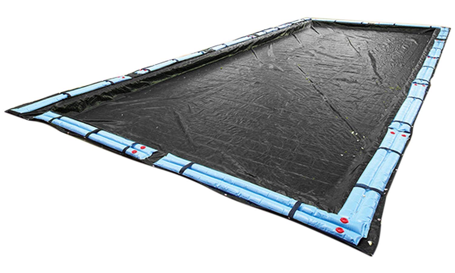 Buffalo Blizzard Deluxe Winter Cover For 25-Foot-By-50-Foot Rectangle In-Ground Swimming Pools | Blue/Black Reversible | All Cov