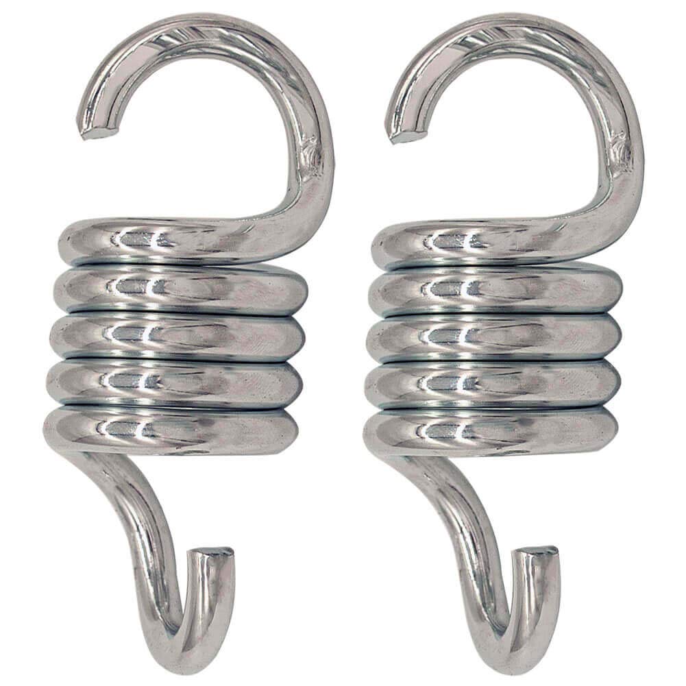 Porch Swing Springs Hammock-Chair Spring - 1500Lbs Heavy Duty Suspension Hangers Ceiling Mount Porch Swings (2Pcs 750Lbs Compact