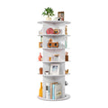VEVOR 5 Tiers Rotating Shoe Rack Tower, 360 Spinning Shoe Rack, Revolving Storage Round Carousel Display, Freestanding Lazy Susa