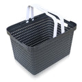 Kuber Industries Plastic Basket | Storage Basket For Fruits | Storage Basket For Picnic | Storage Basket For Kitchen | Rectangul