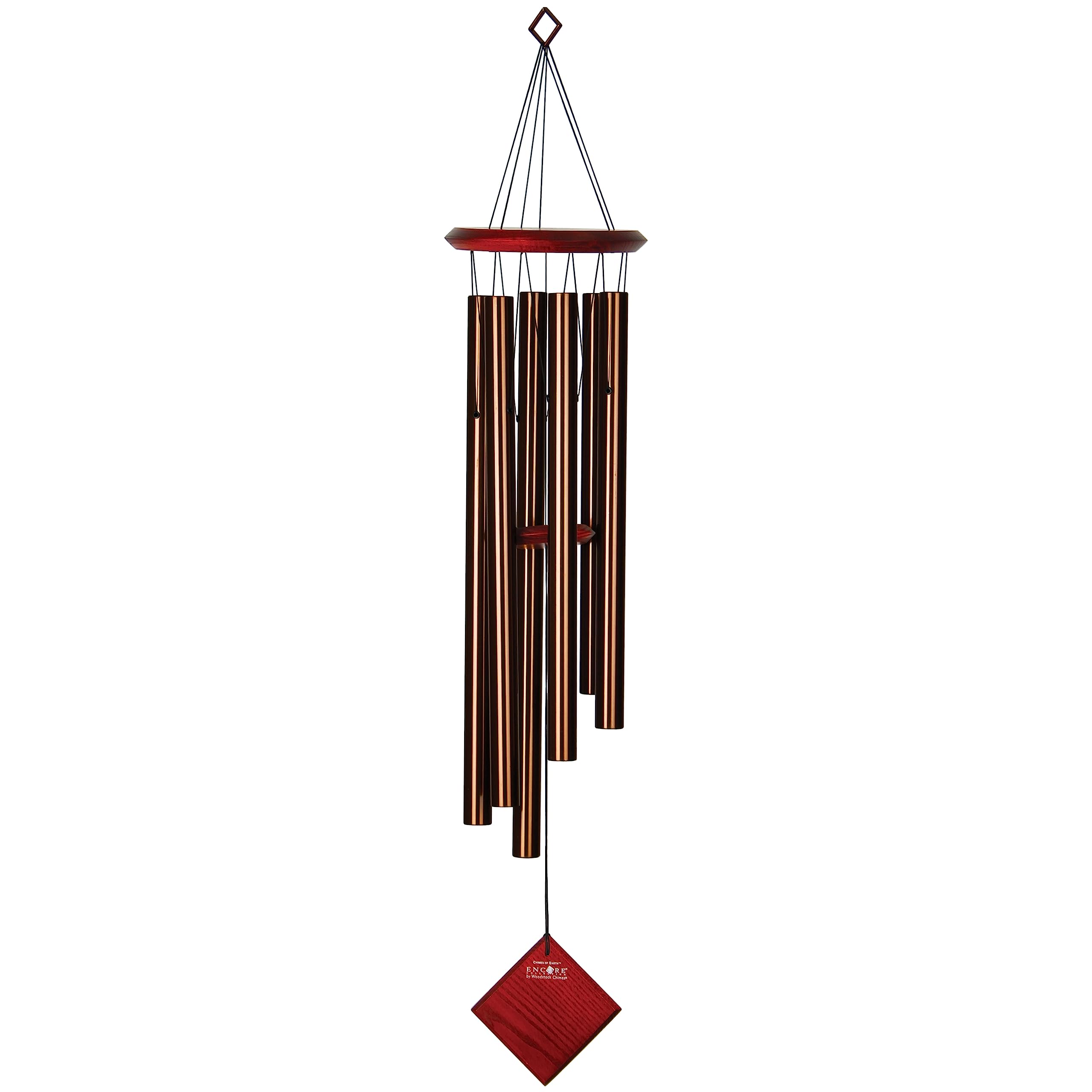Woodstock Wind Chimes Chimes Of Earth, Wind Chimes For Outside, Outdoor Decor For Your Patio, Porch, And Garden, Large Bronze Ch