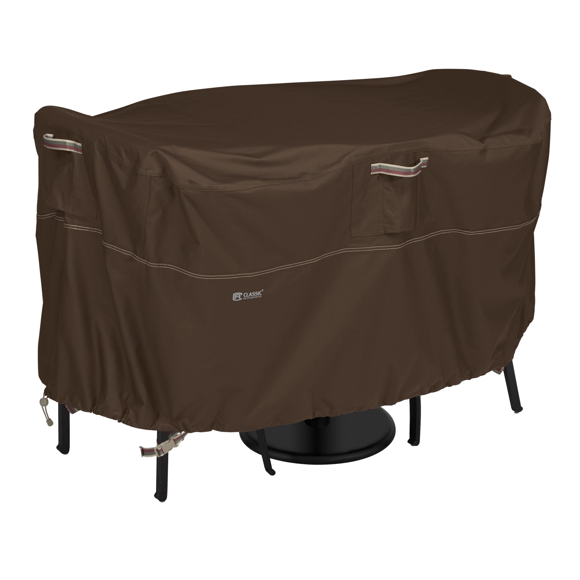 Classic Accessories Madrona Waterproof 72 Inch Patio Bistro Table & Chair Set Cover