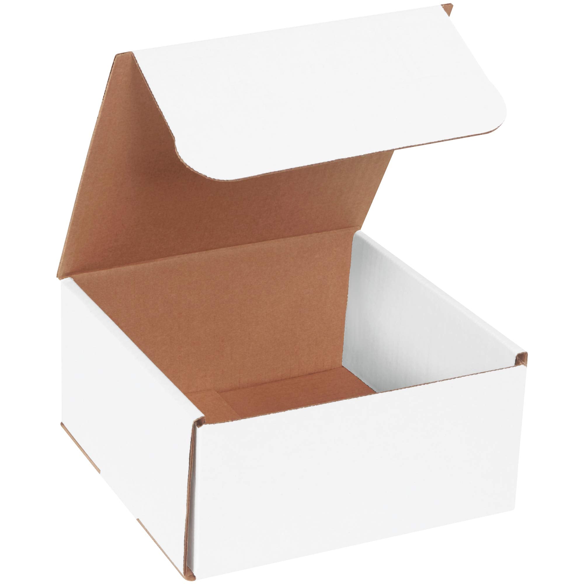 Box Usa Shipping Boxes Small 8'L X 8'W X 4'H, 50-Pack | Corrugated Cardboard Box For Packing, Moving And Storage
