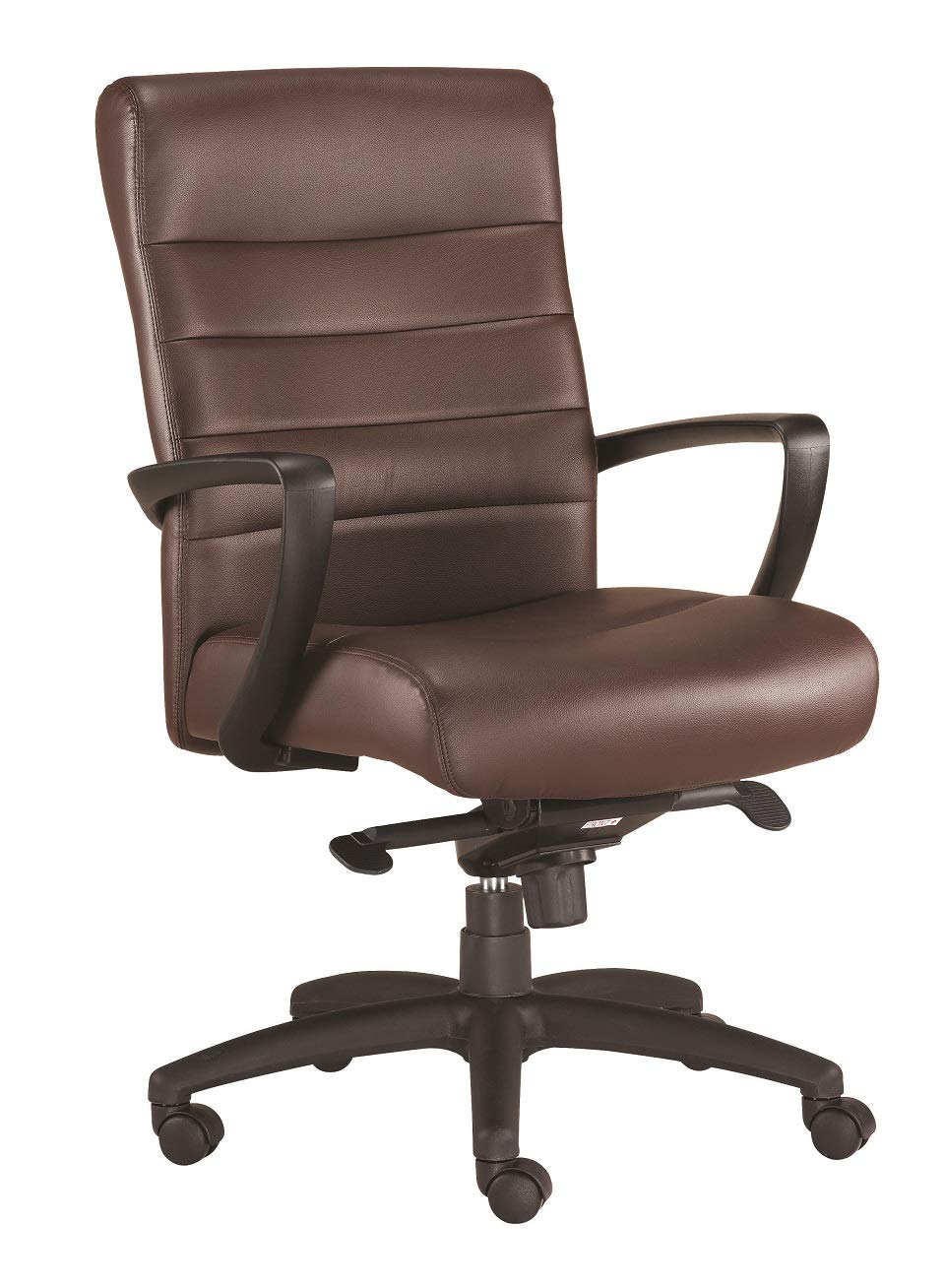 HomeRoots 25.8' x 28.9' x 38.8' Brown Leather Chair