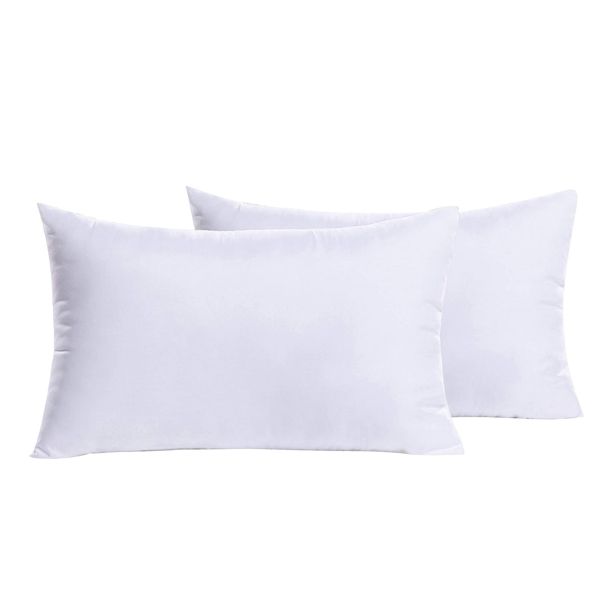 Miulee Set Of 2 Throw Pillow Inserts Premium Pillow Stuffer Rectangle Form For Decorative Cushion Bed Couch Sofa 12X20 Inch