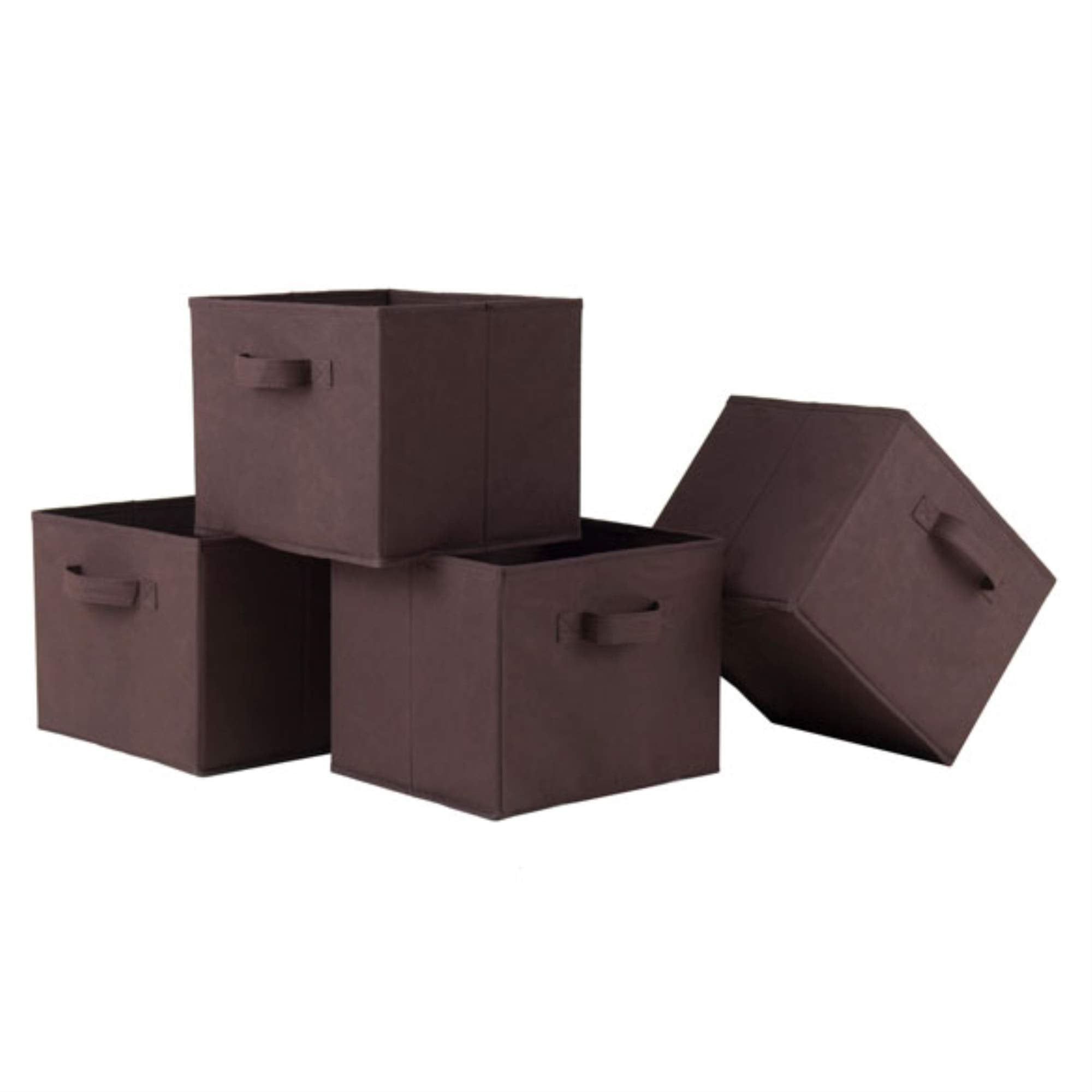 Ergode Wood Capri Folding Baskets - Set of 4 (38422-VV)