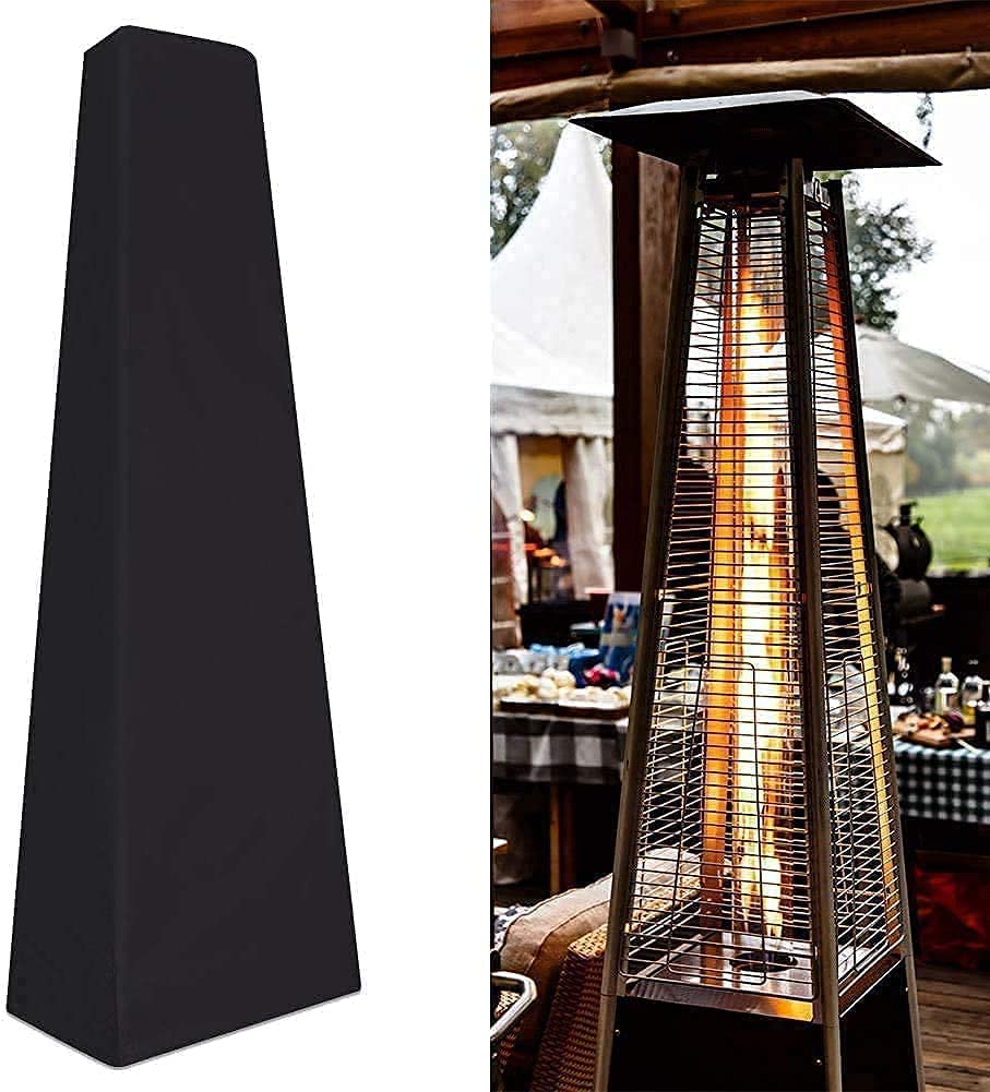 Patio Heater Covers,87 Inch Outdoor Garden Heater Patio Cover For Standing Heater Pyramid Torch Patio Heaters Outdoor Furniture,