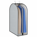 10 Gusseted Garment Bags for Hanging Clothes, 31.5 Inch Long Clear Sides