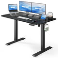 Marsail Standing Desk Adjustable Height Stand up Home Office Desk, 48x24 Inch Electric Standing Computer Desk, with 4 Memory Pre