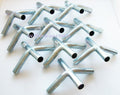 10Pc 4 Way High Peak 3/4' Edge / Top Canopy Fitting (Fa4) ~ 3/4' Pipe ~ F/S