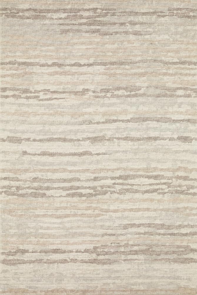 Dalyn Rugs Brisbane Br4 Destressed Striped Linen 8' X 10'