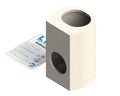 Lynn Manufacturing Replacement Combustion Chamber, Miller & Nordyne Mobile Home, CMF, MOC, MGC, 901818, 1029