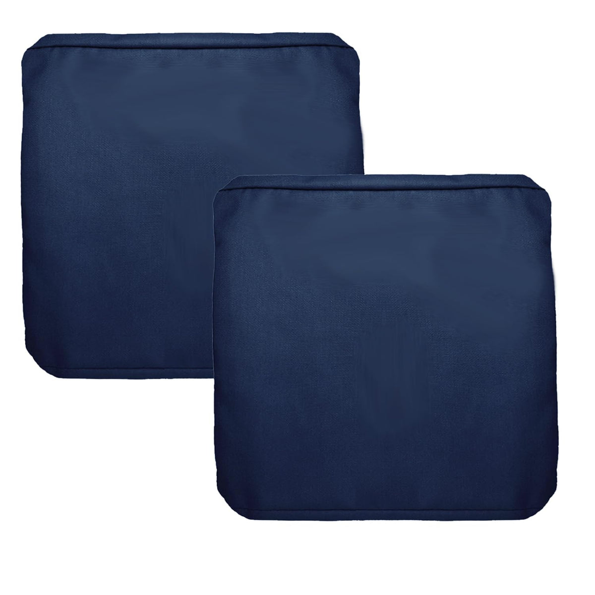 Flymei Patio Cushion Covers 25X25X5 Waterproof Outdoor Cushion Cover Replacement 2Packs Outdoor Seat Cushion Slipcover For Ratta