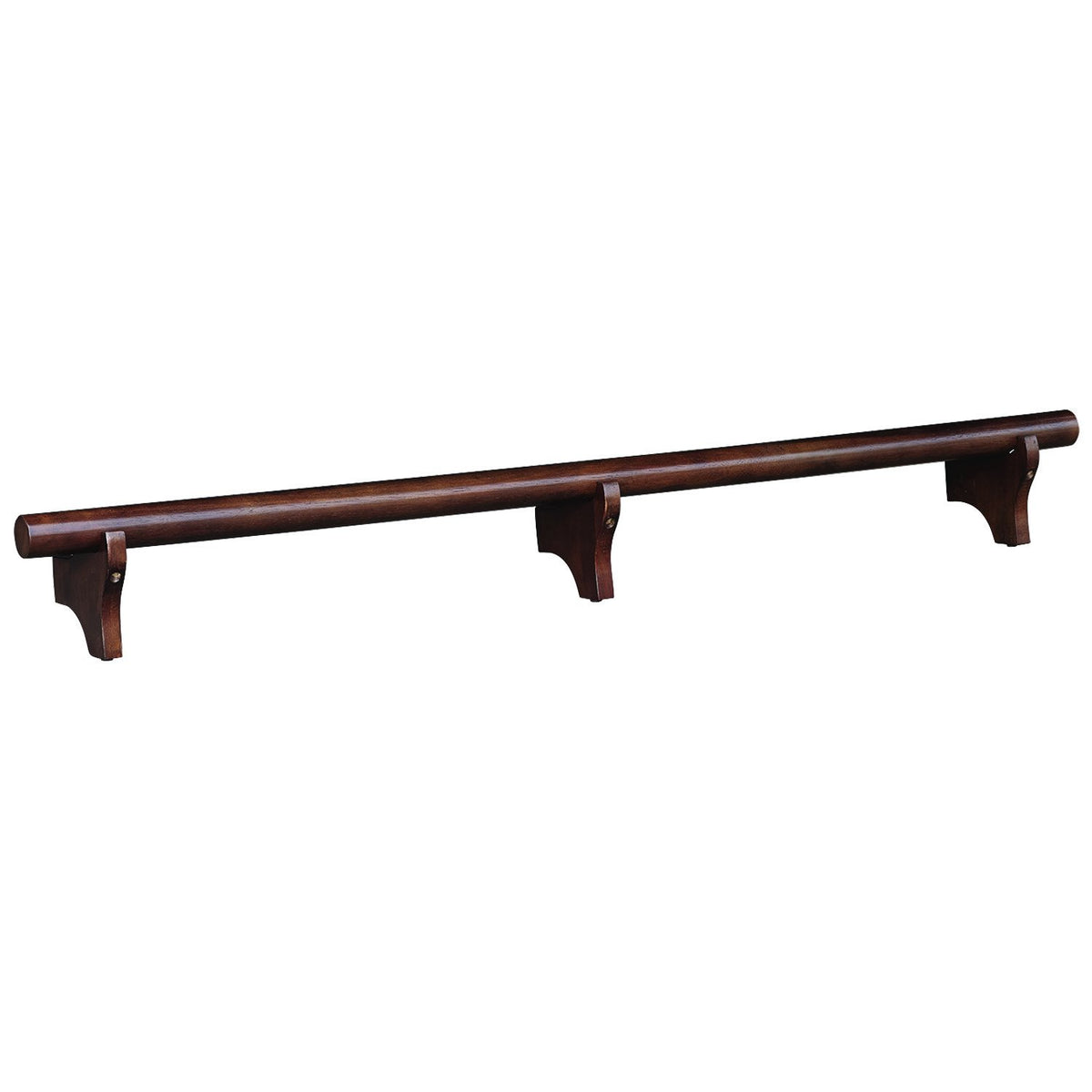 Ram Game Room Fr72 Cap Foot Rail, 60', Cappuccino/Fr72