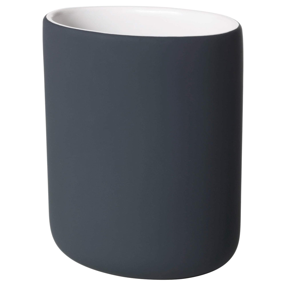 IKEA Stoneware .. 102.930.45 Ekoln Toothbrush Holder, Dark Gray, Pack of 1