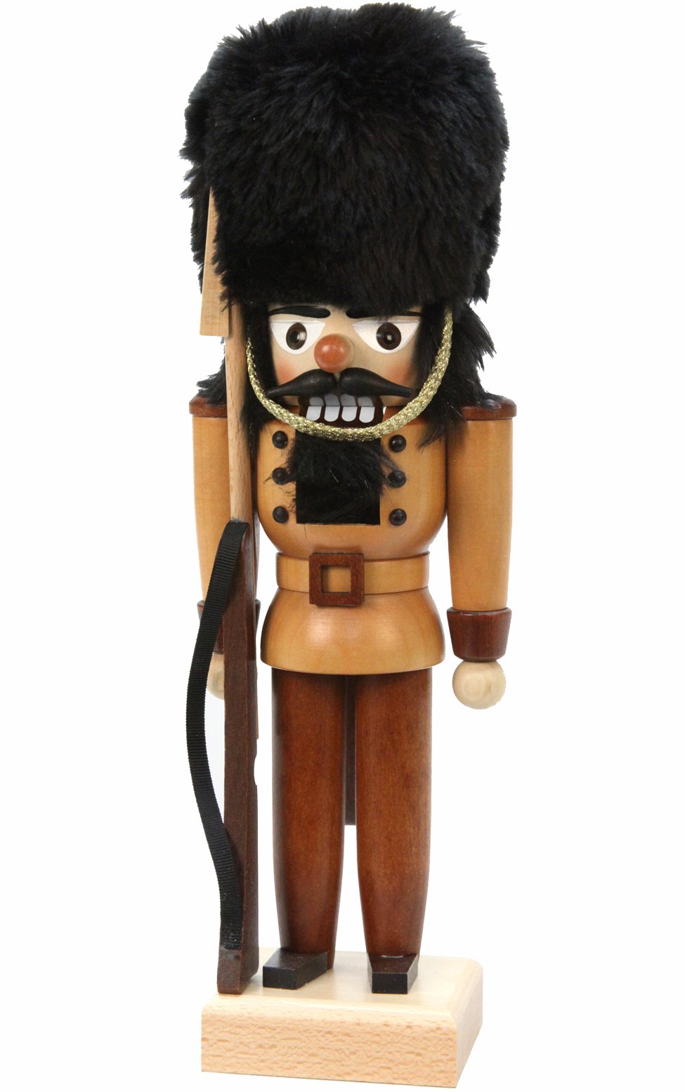 Alexander Taron Importer 32-639 Christian Ulbricht Nutcracker-Soldier (Natural) -12&quot; H X 4&quot; W X 3&quot; D, White