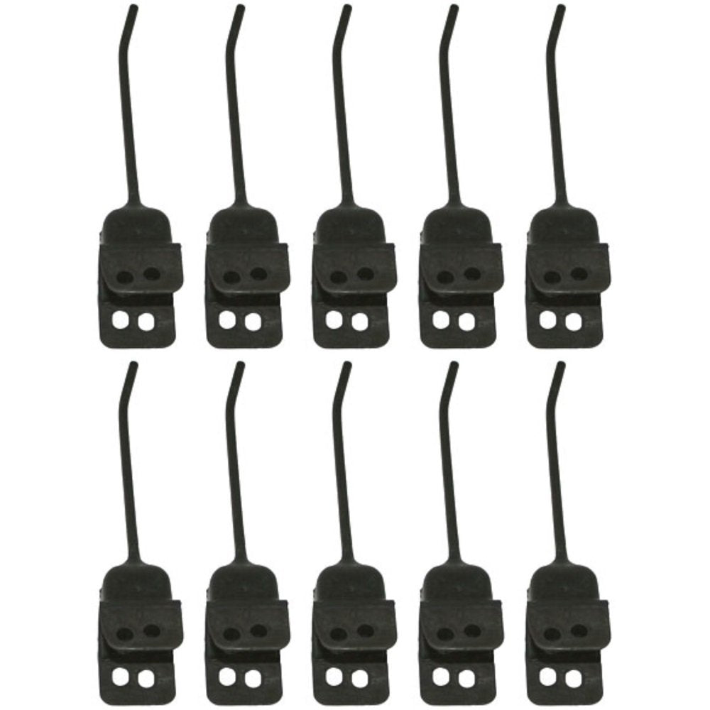 Raparts 850614 Fits Ford/New Holland Heavy Duty Hay Rake 260 Set Of 10 Right Hand Rubber Mounted Teeth