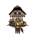 Alexander Taron 463Mt Engstler Weight-Driven Cuckoo Clock-Full Size-13 H X 11" W X 7" D, Brown