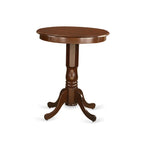 East West Furniture Edch5-Mah-W 5 Pc Counter Height Set - High Top Table And 4 Kitchen Bar Stool.