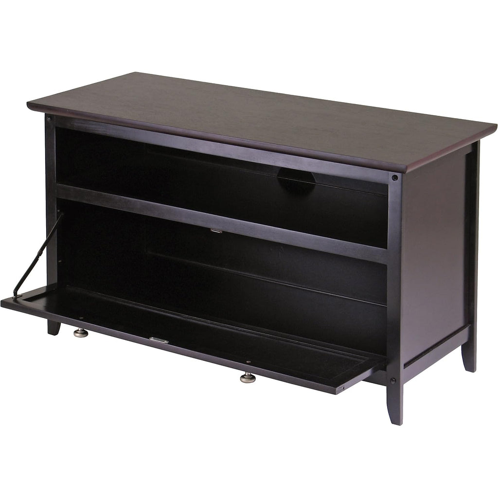Winsome Zuri Wood TV Stand, Dark Espresso (92136)