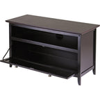 Winsome Zuri Wood TV Stand, Dark Espresso (92136)