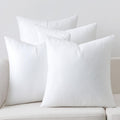 Miulee Pillow Insert 18X18 Inch Set Of 4, Decorative Square Throw Pillow Inserts, Premium Fluffy Pillow Forms Sham Stuffer For S