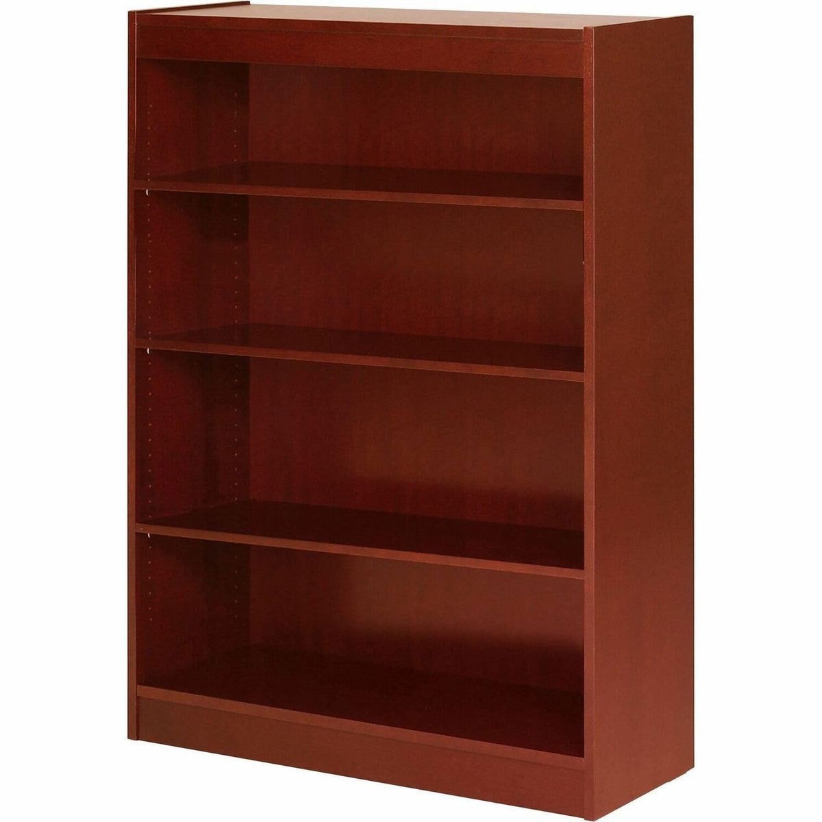 Lorell 89052 4 Shelf Panel Bookcase, 36-Inch X12-Inch X48-Inch , Cherry