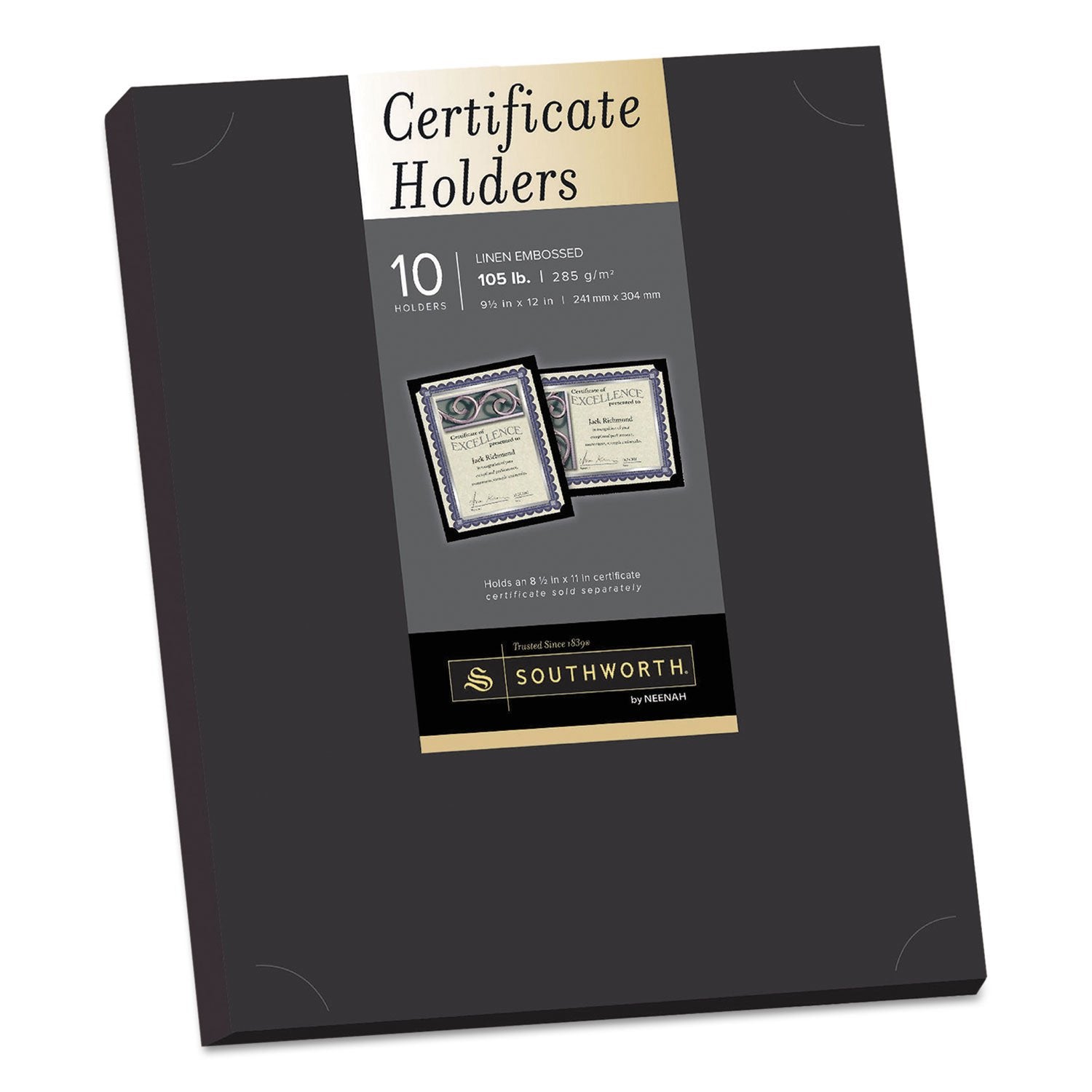 Southworth Certificate Holder Soupf18 10/Pk