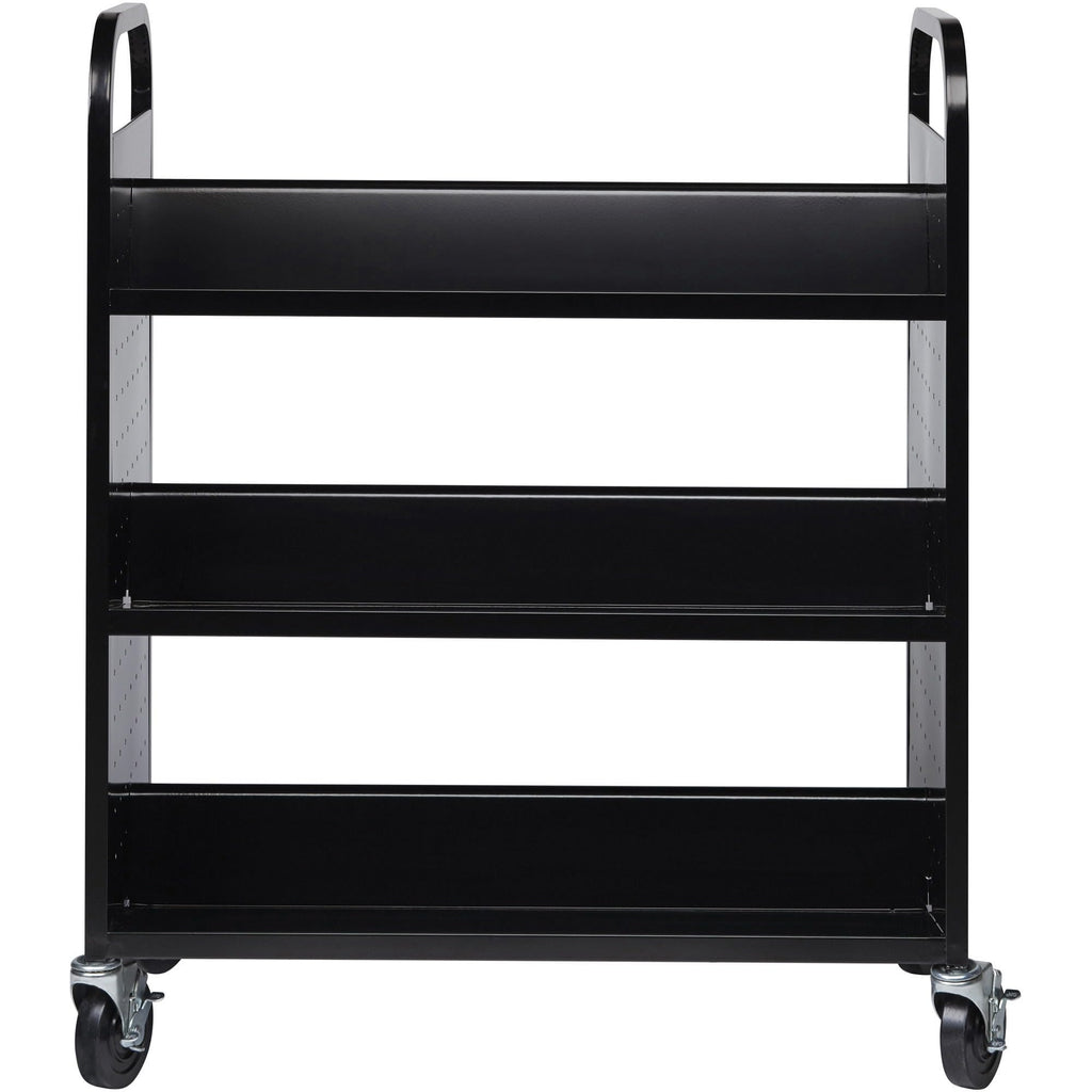 Lorell Double-Sided Book Cart