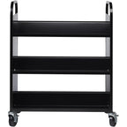 Lorell Double-Sided Book Cart