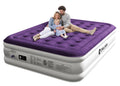 CHILLSUN Air Mattress Queen With Built in Pump - Upgraded Blow Up Bed,2 Mins Quick Self Inflatable and Deflate, 18/650lbs Max, S