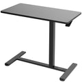 VIVO Pneumatic 32 x 16 inch Over Sofa Laptop Table, Mobile Desktop with Hidden Casters, Bedside Cart, Laptop Desk, Medical Slidi