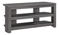 Monarch Specialties I 2566 Tv Stand, 42 Inch, Console, Media Entertainment Center, Storage Shelves, Living Room, Bedroom, Laminate, Grey, Contemporary, Modern