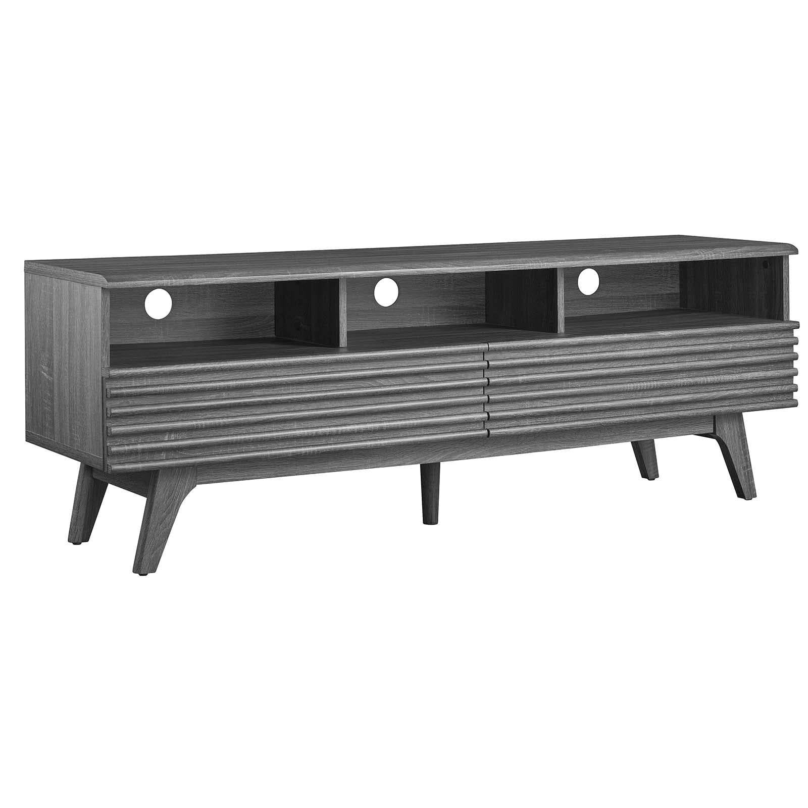 Modway EEI-6228-CHA Render 60&quot; TV Stand, Charcoal