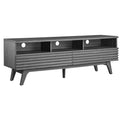 Modway EEI-6228-CHA Render 60" TV Stand, Charcoal