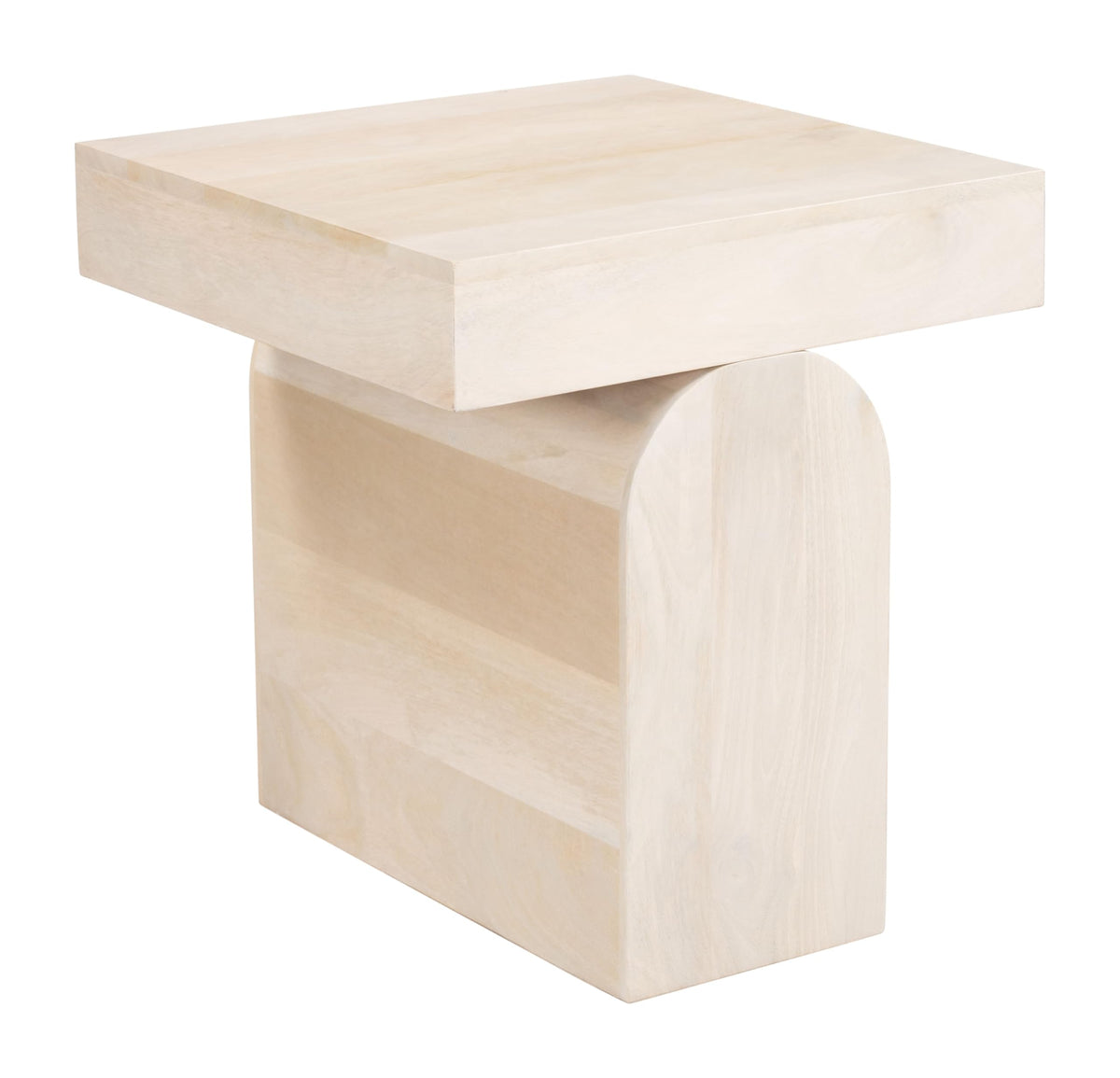 Zuo Kiel Side Table Natural