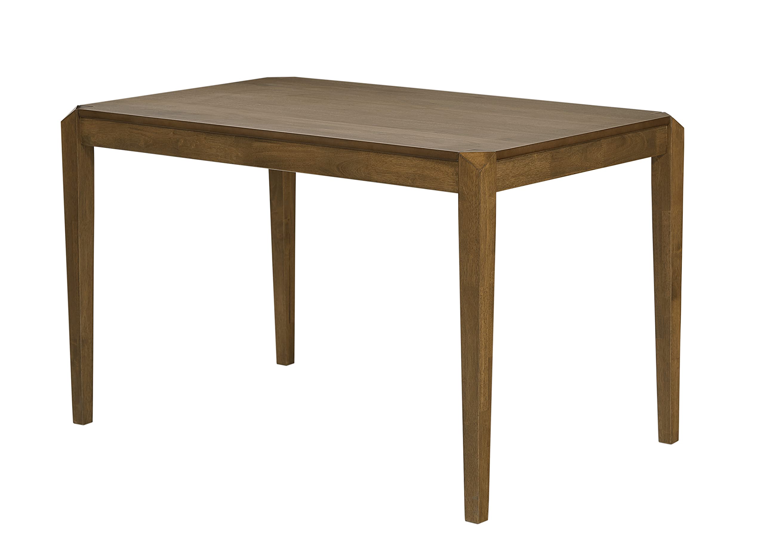 Progressive Furniture Arcade Dining Table, 47&quot; W X 30&quot; D X 30&quot; H, Walnut