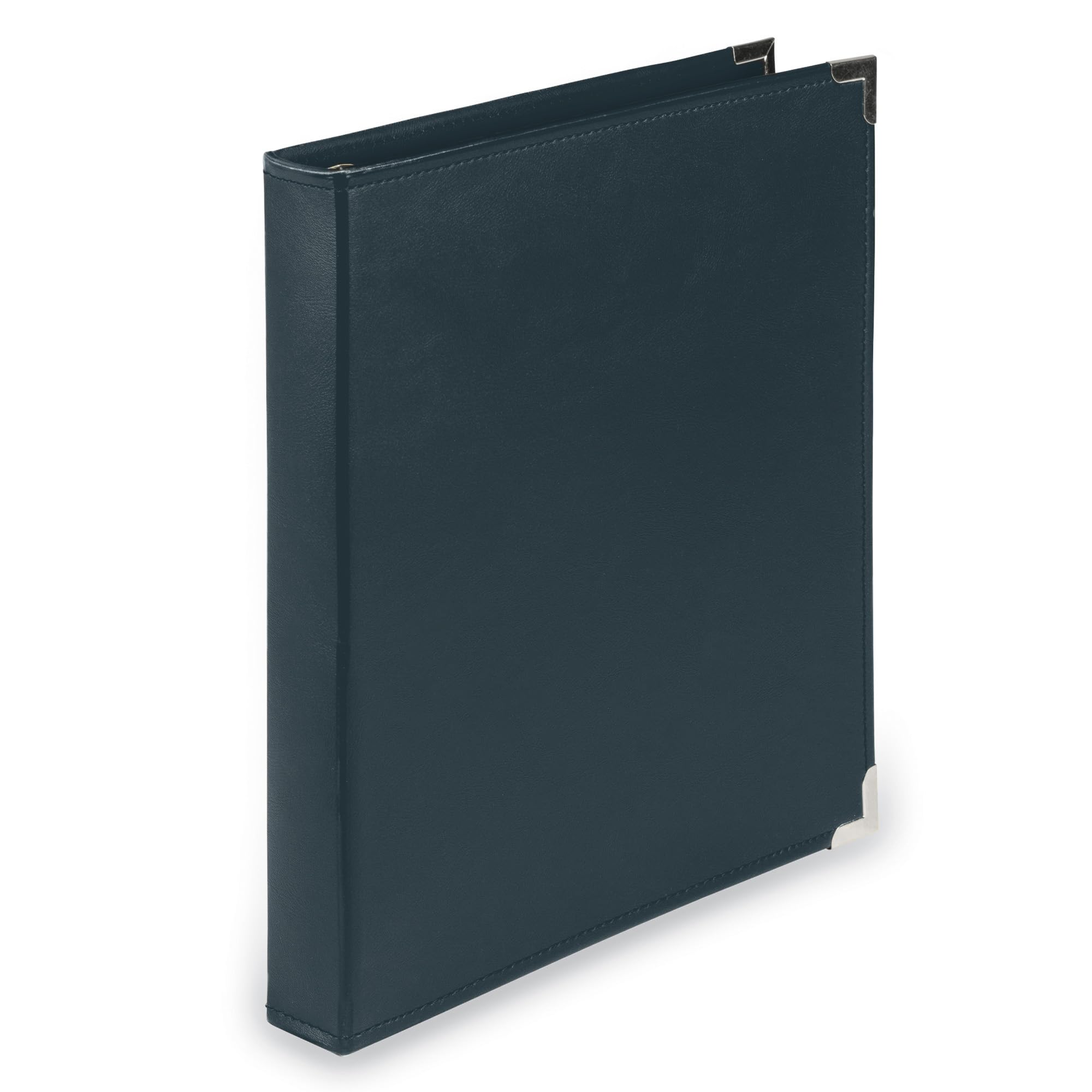 Samsill Classic Collection Executive Presentation 3 Ring Binder/Portfolio Binder, 1 Inch Binder, Silver Round Ring (Holds 200 Sh
